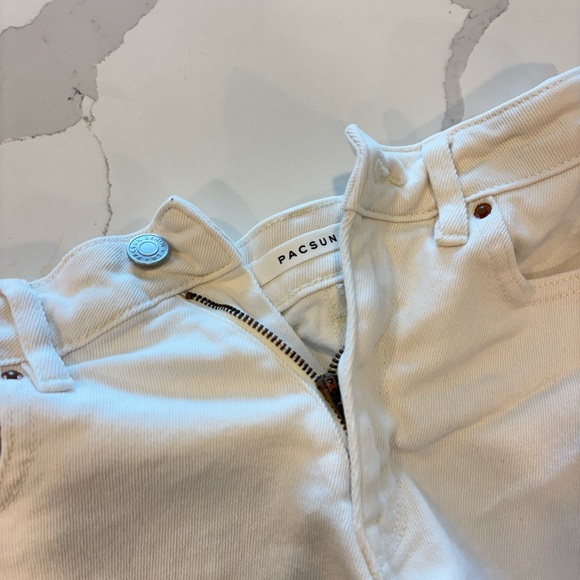 PacSun White Jean Shorts - Picture 4 of 4